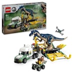 LEGO Jurassic World 76966 Dinosaur Missions: Allosaurus Transport Truck