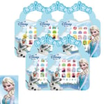 Nagelstickers - Disney prinsessor pyssel makeup - Frost elsa multifärg