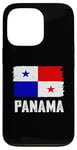 Coque pour iPhone 13 Pro T-shirt Panama pour homme et femme Drapeau panaméen Panama