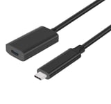 NÖRDIC aktiv 5m USB-C 3.2 Gen 2 SuperSpeed ​​10 Gbps Forlengelseskabel hann til hunn