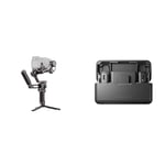 DJI RS 3 Combo, 3-Axis Gimbal Stabilizer for DSLR and Mirrorless Camera & Mic (2 TX + 1 RX + Charging Case), Wireless Lavalier Microphone, 250m (820 ft.) Range, 15-Hour Battery