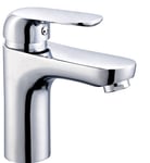 ROBINET MITIGEUR LAVABO IFRANE CHROME CARTOUCHE CÉRAMIQUE 35 MM EMBASE 45 MM