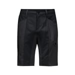 Jack Wolfskin Dawson Flex Mens Black Cargo Shorts - Grey Cotton - Size 34 (Waist)