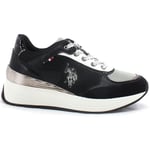 Chaussures U.S Polo Assn.  U.S. POLO Sneaker Running Mesh Black BLOOM001