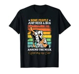 Some People Just Need A Hug Until They Tap Out BJJ Memes T-Shirt