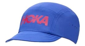 Casquette pliable hoka bleu rose