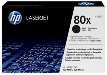 Hewlett Packard – HP 80X Black LaserJet Toner Cartridge (CF280X)