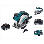 Dss 610 G1 Scie circulaire manuelle sans fil 18 v 165 mm + 1x batterie 6,0 Ah - sans chargeur - Makita