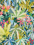 John Lewis Exotic Garden Furnishing Fabric, Dark Night Sky