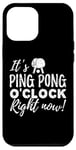 Coque pour iPhone 12 Pro Max C'est l'heure du ping-pong ! Funny Table Tennis