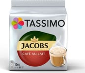 Coffee Capsules Tassimo Café Au Lait (Compatible With Bosch Tassimo Capsule Machines), 16 Pcs.