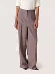 Soaked In Luxury Corinne High Waisted Wide Legs Trousers