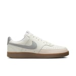 Nike Sneaker Court Vision Low - Vit/Grå/Light Orewood Brown, storlek 42