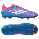 adidas F50 League FG/AG Reemergence - Blå/Vit/Rosa Barn, storlek 30