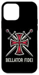 Coque pour iPhone 12 mini Catholic Knight Templier Croisé Croix Latin