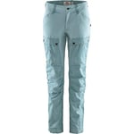 Fjallraven Keb Trousers Curved W Reg Pantalons Femme, Multicolore (Clay Blue-Mineral Blue), 32