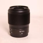 Nikon Used 50mm f/1.8 S Z Mount Lens