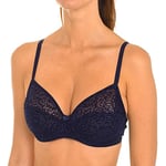 Dim Soutien-Gorge 3/4 avec Armatures Cup Sublim, Bleu (Bleu Infini 8ot), 85C (Taille fabricant: 70C)