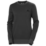 Helly Hansen Sweat-Shirt W Nord Graphic pour Femme, Ébène 980., S