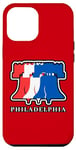 Coque pour iPhone 14 Plus Philly Liberty Bell Souvenir de vacances patriotique à Philadelphie