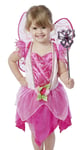 Melissa & Doug Flower Fairy Costume Role Play Dress-up for Kids Girls