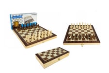 Wood Magn Premium Chess Set 29,5X29,5 Wkgra-13 18049