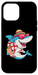 iPhone 15 Pro Max Shark Hawaiian Funny Aloha Hawaii Holidays Beach Lover Fan Case