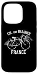 Coque pour iPhone 14 Pro Biking Col du Galibier France graphique