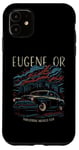 Coque pour iPhone 11 Eugene OR USA Classic Car Industrial Muscle Design