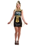 Womens Ladies Egyptian Sequin Dress Queen Women Egypt Ancient Adult Fancy Dress