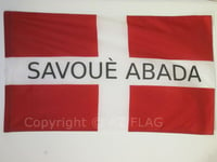 DRAPEAU SAVOIE INDÍ?PENDANTISTE 150x90cm - DRAPEAU SAVOYARD LIBRE 90 x 150 cm Fo