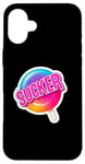 Coque pour iPhone 16 Plus Bonbons Funny Sucker Lolly Pop Lollypop Colorful Sweet Tooth