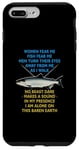 Coque pour iPhone 7 Plus/8 Plus Les femmes ont peur de moi Les poissons ont peur de moi Les hommes détournent les yeux de la pêche