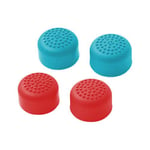 OSTENT 6 x Silicone Extended Thumb Grip Stick Button Cap Cover Skin for Nintendo Switch Joy-Con Controller Color Dot