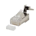 LogiLink - Modular Plug Cat.6A RJ45 for Cat7 Cat.6A  Cat.6 cable