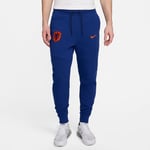 Nederland Joggebukse Nsw Tech Fleece - Navy/oransje - Nike, størrelse X-Large