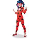 RUBIES - Déguisement MIRACULOUS Officiel Ladybug pour Enfants/ Ado - Taille 14-16 ans - Costume d'héroïne Tikki Lady Bug - Costume avec masque pour Carnaval, Halloween ou cadeau de Noël