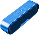 Bluetooth Speaker Wireless Mini Card Waterproof Dual Channel Outdoor Portable Creative Gift,Blue