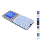 Flip 2G Phone 2.6in Senior Cellphone 2 Screen 1.3MP 4 SIM Cards Standby Big SDS