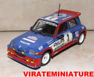 RENAULT MAXI 5 TURBO WINNER TOUR DE CORSE 1985 JEAN RAGNOTTI IXO RALLYCAR 1/43