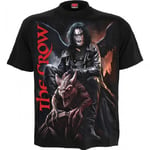 Spiral Direct Unisex Adult Gargoyle The Crow T-Shirt - XXL