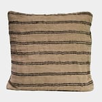 Olsson & Jensen Manhattan kuddfodral randigt natur/svart 50x50 cm