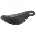 Selle BMX Velo Melow 247x137 mm Noir avec Protection Antiabrasion Velo