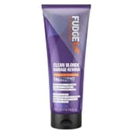 Fudge Professional Clean Blonde Damage Rewind Treatment, Purple Toning Treatment for Blonde Hair, 200 ml