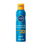 NIVEA SUN Protect & Dry Touch Cooling Sun Mist SPF30 200ml x 1