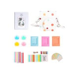 9 in 1 Instant Camera Accessories Kit for Fujifilm Instax Mini 12 Instant Camera With Camera Case+Photo Album & Frames+Wall Hanging Frame+Colored Filter (Colorful Dots)