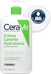 Cerave Crème Lavante Hydratante 562Ml |Visage & Corps | À L'Acide Hyaluronique P