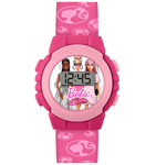 Barbie Kids Digital Watch Easy Read Silicone Buckle Fastening Official Product