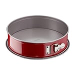 TefalJ 1641314 Delibake Moule A Charnière 25 cm Acier Rouge Carbone