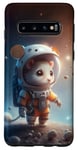 Galaxy S10 Space Mouse Astronaut Galaxy Case